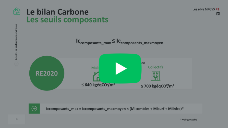 miniature webinaire RE2020 : Impact Carbone et confort d’été, les nouveaux indicateurs
