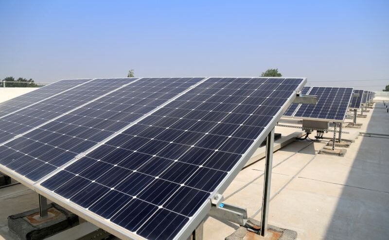 panneaux photovoltaïque toiture en tertiaire